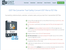 Tablet Screenshot of convertostfile.com